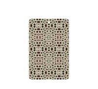 Juego de 10 tarjetas ambientadoras de color Petoskey con impresión de piedras, para decoración de coche