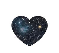 Juego de 10 tarjetas ambientadoras de constelación con diseño de cúmulos de estrellas, galaxias, para decoración de coche, con aroma a hojas colgantes