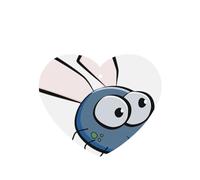 Juego de 10 tarjetas de ambientador con diseño de ojos de alas de insectos, hojas colgantes perfumadas para coche, para decoración de coche