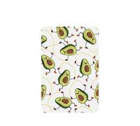 Juego de 10 tarjetas de ambientador con estampado de aguacates de dibujos animados, hojas colgantes perfumadas para coche, para decoración de coche