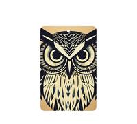 Juego de 10 tarjetas de ambientador con estampado de búho, para decoración de coche