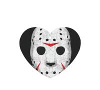 Juego de 10 tarjetas de ambientador con estampado de calavera de terror, para decoración de coche