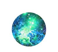 Juego de 10 tarjetas de ambientador con estampado de galaxias verdes, azules y moradas, para decoración de coche