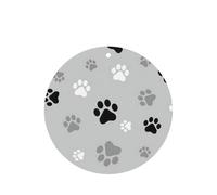 Juego de 10 tarjetas de ambientador con estampado de huellas de animales, para decoración de coche