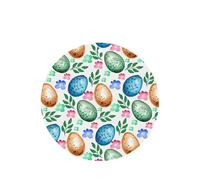 Juego de 10 tarjetas de ambientador con estampado de huevos de Pascua, para decoración de coche