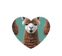 Juego de 10 tarjetas de ambientador con estampado de llama de alpaca, juego de ambientadores para decoración de coche