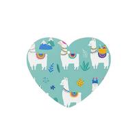 Juego de 10 tarjetas de ambientador con estampado de llama de alpaca, juego de ambientadores para decoración de coche