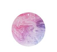 Juego de 10 tarjetas de ambientador de mármol colorido pastel rosa azul morado con estampado de mármol, hojas colgantes perfumadas para coche, juego de ambientador para decoración de coche