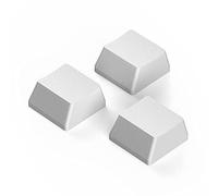 Juego de 10 teclas gruesas de PBT no grabadas, altura OEM, 10 unidades