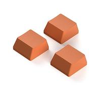 Juego de 10 teclas gruesas de PBT no grabadas, altura OEM, 10 unidades