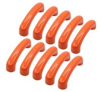 Juego de 10 tiradores de cerámica para cajones con acabado suave, manijas modernas para cocina, baño, armario, armario, decoración de muebles