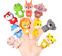 Juego de 10 títeres de Goma para niños