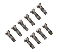 Juego de 10 tornillos Torx para herramientas de torno CNC con inserto de carburo de repuesto para M2 5 y para M3 5 tamaños de sujetadores de acero (para M3,5 x 12 mm)