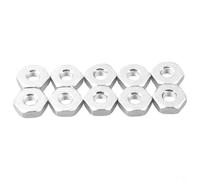 Juego de 10 tuercas de barra guía M8 con diámetro exterior de 19 mm para MS170 para MS180 para MS250 para MS361 para MS381 para MS440 para mantenimiento de motosierra MS660