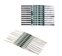 Juego de 10 unidades de 3,7 V 3 A para placa protectora 1S 18650 con correa de soldadura