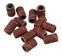 Juego de 100 bandas de lijado para lijadora de tambor, banda de lijado para taladro de uñas, grano 400 con 2 mandriles Dremel kit giratorio