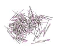 Juego de 100 Brocas para Uñas, Puntas Profesionales para Quitar Cutículas, Cabezales de Pulido de Uñas de Cuarzo, Cabezal de Pulido para Eliminación de Uñas para Técnicos de Uñas