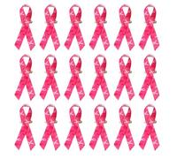 Juego de 100 broches de caridad con signo de paz, broche de corazón de paz, broche de cinta para filantropías y bondades, Metal