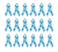 Juego de 100 broches de caridad con signo de paz, broche de corazón de paz, broche de cinta para filantropías y bondades, Metal