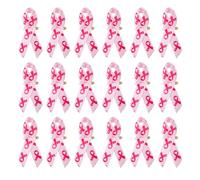 Juego de 100 broches de caridad con signo de paz, broche de corazón de paz, broche de cinta para filantropías y bondades, juego de pines amigables, One Size, como se describe