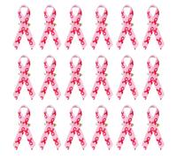 Juego de 100 broches de caridad con signo de paz, broche de corazón de paz, broche de cinta para filantropías y bondades, juego de pines amigables, talla única, como se describe