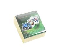 Juego de 100 CD/DVD de Doble Cara, Resistente A Arañazos y Al Polvo, con Ranura para CD, Color Amarillo.