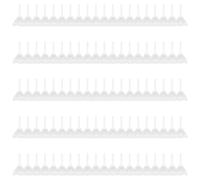 Juego de 100 clips de nivelación de cerámica profesionales para colocar paredes, pisos, herramientas de construcción, espaciadores en espiral, kit de nivelación de cerámica