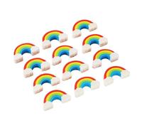 Juego de 100 gomas de borrar permanentes divertidos diseños multicolores, excelentes para estudiantes, tareas de aula, materiales escolares seguros para niños, materiales de arte