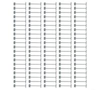 Juego de 100 herramientas de nivelación de azulejos de alto rendimiento, con agujas de acero inoxidable para un uso fácil