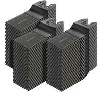 Juego de 100 hojas de sierra multiherramienta multifunción, accesorios oscilantes, juego de accesorios de liberación rápida para Fein Multimaster Multitool Makita Einhell