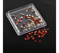 Juego de 100 piezas de diamantes de imitación elegantes para decoración de uñas, decoración de uñas de cristal, decoración de manicura para varios diseños