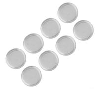 Juego de 100 soportes transparentes para monedas de 25 mm y funda de transporte para medallas conmemorativas, colección de contenedores de cápsulas de plástico seguro