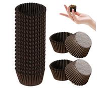 Juego de 1000 Mini Tazas de Papel Para Tartas de Huevos, Postres, Vasos Redondos Especiales Para Hornear Magdalenas y Chocolate