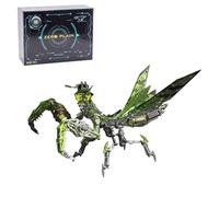 Juego de 1000 piezas de rompecabezas de metal 3D para construir mantis mecánicas Steampunk con luces LED magnéticas y articulaciones móviles, decoración creativa de escritorio, regalo para adultos