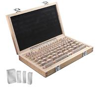 Juego De 103 Bloques De CalibracióN MéTricos, Calibres De Torno De Acero Con PrecisióN De 0,001 A 0,1mm, Juego De Herramientas De MedicióN De Bloque De Control Deslizante De Grado 0/1/2,Grade1