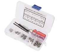 Juego de 105 Piezas de Acero Inoxidable Helicoil, Filet Helicoil Alambre Tornillo Manga Rosca Reparación Insertar Kit Juego de Herramientas (Caja M3*0.5)