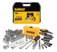 Juego de 108 piezas DeWalt con trinquete de 1/4" y 3/8" DWMT73801-1