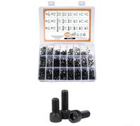 Juego de 1080 tornillos Allen, M2 para M3, 12, 1080 piezas
