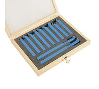 Juego de 11 cinceles giratorios, herramientas de torneado de carburo cementado, herramientas de torneado, 8 x 8 mm, juego de herramientas giratorias para torno