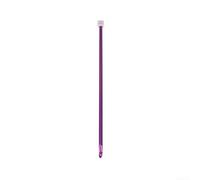 Juego de 11 ganchos de ganchillo afganos tunecinos, ganchos de ganchillo de aluminio de 2,0 a 8,0 mm, 27 cm de largo, bordes lisos, tamaños codificados por colores para tejer y ganchillo (7 mm)