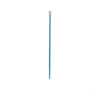 Juego de 11 ganchos de ganchillo afganos tunecinos, ganchos de ganchillo de aluminio de 2,0 a 8,0 mm, 27 cm de largo, bordes lisos, tamaños codificados por colores para tejer y ganchillo (4,5 mm)