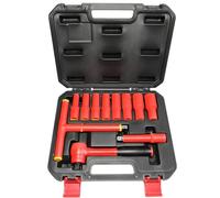 Juego de 11 llaves vaso aisladas New Energy 1000 V fácil de llevar