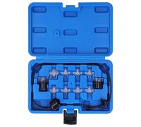 Juego de 11 Piezas de probador IAC y luz Noid para diagnóstico de inyectores de Compatible con Geo Multitec-2 con Estuche de Almacenamiento