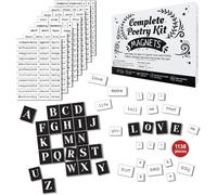 Juego de 1138 imanes de poesía magnéticos para Adultos y niños, Simply Magic
