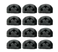 Juego de 12 abrazaderas de cuerda de guitarra clásica, hebilla de cuerda de triple esquina, para accesorios de guitarra, guía de cuerdas