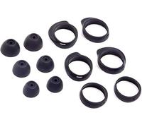 Juego de 12 Almohadillas de Silicona Antideslizantes para Samsung Galaxy Buds SM-R170 y Galaxy Buds+ SM-R175, Negro
