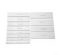 Juego de 12 bloques paralelos de acero endurecido de 120 mm de largo para fresadoras, tornos y prensas, herramienta de mecanizado con estuche de almacenamiento