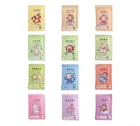 Juego de 12 bolsitas de aroma natural para aire fresco en armario, cajón, gabinete, coche, aromas aleatorios