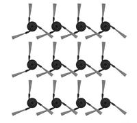 Juego de 12 cepillos laterales de repuesto para Xiaomi para aspiradora robot Mijia 5 Pro OV21CN, materiales para uso prolongado y eliminación de polvo mejorada a lo largo de los bordes