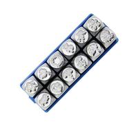 Juego de 12 cinceles de metal para diseño de joyas, herramienta de tallado de joyas para manualidades y tallado de cubiertos